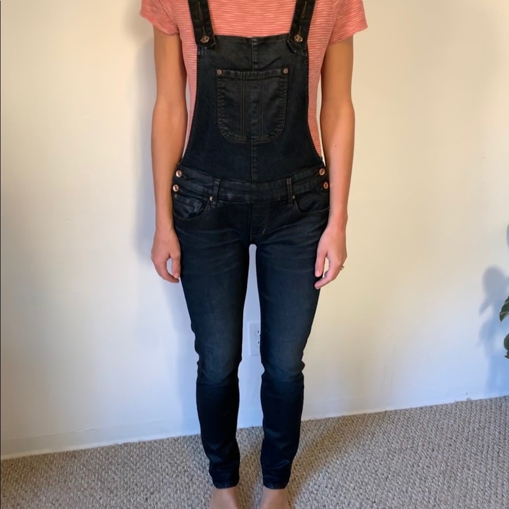 Denim overalls